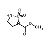 CAS#: 503310-57-4， Methyl 1,2,5-Thiadiazolidine-2-Carboxylate 1,1-Dioxide