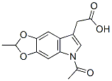 CAS#: 50332-09-7， 5-Acetyl-2-Methyl-5H-1,3-Dioxolo[4,5-f]Indole-7-Acetic Acid