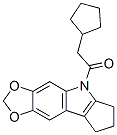 CAS#: 50332-18-8， 5,6,7,8-Tetrahydro-5-(Cyclopentylacetyl)Cyclopenta[b]-1,3-Dioxolo[4,5-f]Indole