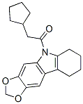 CAS#: 50332-28-0， 5-(Cyclopentylacetyl)-6,7,8,9-Tetrahydro-5H-1,3-Dioxolo[4,5-b]Carbazole
