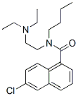CAS#: 50341-68-9， N-Butyl-N-[2-(Diethylamino)Ethyl]-6-Chloro-1-Naphthalenecarboxamide