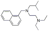 CAS#: 50341-73-6， N,N-Diethyl-N'-(2-Methylpropyl)-N'-(1-Naphthalenylmethyl)-1,2-Ethanediamine