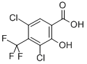 CAS#: 50343-81-2， 3,5-Dichloro-2-Hydroxy-4-(Trifluoromethyl)Benzoic Acid
