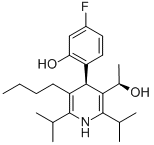 CAS#: 503610-07-9， (Ar,4R)-5-Butyl-4-(4-Fluoro-2-Hydroxyphenyl)-alpha-Methyl-2,6-Bis(1-Methylethyl)-3-Pyridinemethanol