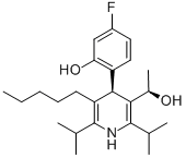 CAS#: 503610-19-3， (aR,4R)-4-(4-Fluoro-2-Hydroxyphenyl)-alpha-Methyl-2,6-Bis(1-Methylethyl)-5-Pentyl-3-Pyridinemethanol