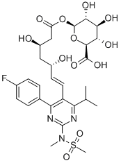 CAS#: 503610-44-4， Rosuvastatin Acyl-beta-D-Glucuronide