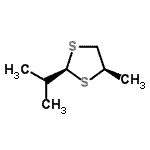 CAS#: 50363-48-9， (2S,4R)-2-Isopropyl-4-Methyl-1,3-Dithiolane