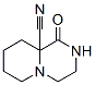 CAS#: 50369-66-9， Octahydro-1-Oxo-9aH-Pyrido[1,2-a]Pyrazine-9alpha-Carbonitrile