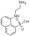 structure of CAS# 50402-57-8, 8-(2-Aminoethylamino)-1-Naphthalenesulfonic Acid;8-(2-Aminoethylamino)-1-Naphthalenesulfonic Acid;A2308_Sigma;8-(2-Aminoethylamino)Naphthalene-1-Sulphonic Acid