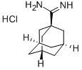 结构式 CAS# 50417-14-6, 金刚烷-1-甲脒盐酸盐