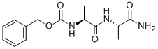 结构式 CAS# 50444-54-7, 苄氧羰基-丙氨酰-丙氨酰胺
