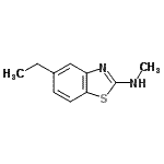 CAS#: 50450-72-1， 5-Ethyl-N-Methyl-1,3-Benzothiazol-2-Amine