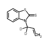 CAS#: 50463-21-3， 3-[(1,1-<Sup>2</Sup>H<Sub>2</Sub>)-2-Propen-1-Yl]-1,3-Benzothiazole-2(3H)-Thione