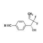 CAS#: 505068-89-3， 4-[(1R)-2,2-Difluoro-1-Hydroxy-3-Buten-1-Yl]Benzonitrile