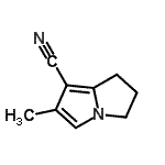 CAS#: 505098-77-1， 6-Methyl-2,3-Dihydro-1H-Pyrrolizine-7-Carbonitrile
