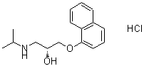 CAS#: 5051-22-9， R(+)-Propranolol Hydrochloride