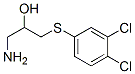 CAS#: 50510-16-2， 1-Amino-3-[(3,4-Dichlorophenyl)Thio]-2-Propanol