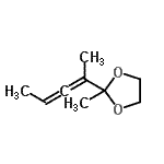 CAS#: 50523-81-4， 2-Methyl-2-(2,3-Pentadien-2-Yl)-1,3-Dioxolane