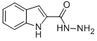 structure of CAS# 5055-39-0, 1H-Indole-2-Carboxylic Acid Hydrazide;Nsc28895;Nciopen2_000501;4P-020