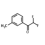 CAS#: 50562-05-5， 2,2-Difluoro-1-(3-Methylphenyl)Ethanone