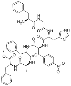 CAS#: 50572-79-7， H-Phe-Gly-His-P-Nitro-Phe-Phe-Ala-Phe-Ome