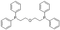 structure of CAS# 50595-38-5, Bis(2-Diphenylphosphino)Ethyl Ether;BIS(2-DIPHENYLPHOSPHINO)ETHYL ETHER;Polypolyols;POP