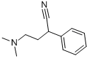结构式 CAS# 50599-78-5, 4-(二甲基氨基)-2-苯基丁腈