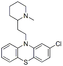 CAS#: 5060-56-0， 2-Chloro-10-[2-(1-Methyl-2-Piperidyl)Ethyl]-10H-Phenothiazine