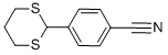 structure of CAS# 50603-38-8, 4-(1,3-Dithian-2-Yl)Benzonitrile;4-(1,3-DITHIAN-2-YL)BENZONITRILE 97%