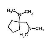 CAS 登录号：5062-75-9， 1-[(二甲基氨基)甲基]-N,N-二甲基环戊烷胺