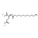 CAS#: 50622-20-3， Disodium (2S)-2-(Dodecanoylamino)Pentanedioate