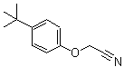 structure of CAS# 50635-24-0, (4-Tert-Butyl-Phenoxy)Acetonitrile;4-(Tert-Butyl)Phenoxyacetonitrile, Tech.;(4-Tert-Butylphenoxy)Acetonitrile, 98+%;2-(4-TERT-BUTYL-PHENOXY)ACETONITRILE
