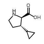 CAS#: 506420-79-7， (3S)-3-Cyclopropyl-D-Proline
