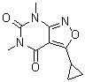 CAS#: 506437-25-8， 3-Cyclopropyl-5,7-Dimethyl[1,2]Oxazolo[3,4-d]Pyrimidine-4,6(5H,7H)-Dione