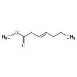 CAS#: 50652-83-0， Methyl (3E)-3-Heptenoate