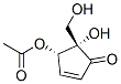 CAS#: 50655-21-5， (4S,5S)-4-Acetoxy-5-Hydroxy-5-Hydroxymethyl-2-Cyclopenten-1-One