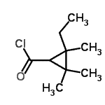 CAS#: 50675-58-6， 2-Ethyl-2,3,3-Trimethylcyclopropanecarbonyl Chloride