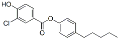 CAS#: 50687-70-2， 3-Chloro-4-Hydroxybenzoic Acid 4-Pentylphenyl Ester