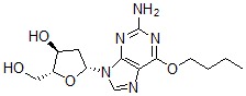 CAS#: 50704-48-8， O(6)-n-Butyl-2'-deoxyguanosine