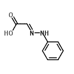CAS#: 50705-98-1， (2E)-(Phenylhydrazono)Acetic Acid