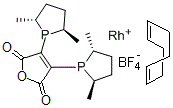 CAS#: 507224-99-9， (-)-2,3-Bis[(2R,5R)-2,5-Dimethylphospholanyl]Maleic Anhydride(1,5-Cyclooctadiene)Rhodium (I) Tetrafluoroborate