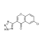 CAS#: 50743-50-5， 6-Chloro-3-(2H-Tetrazol-5-Yl)-4H-Chromen-4-One