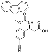 CAS#: 507472-23-3， Fmoc-(S)-3-Amino-3-(3-Cyano-Phenyl)-Propionic Acid