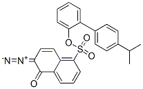 CAS#: 50764-82-4， 4'-(Isopropyl)[1,1'-Biphenyl]Yl 6-Diazo-5,6-Dihydro-5-Oxonaphthalene-1-Sulphonate