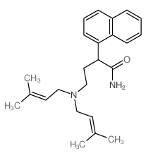 CAS#: 50765-93-0， alpha-[2-[Bis(3-Methyl-2-Butenyl)Amino]Ethyl]-1-Naphthaleneacetamide