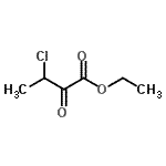 structure of CAS# 50774-86-2, Ethyl 3-Chloro-2-Oxobutanoate