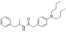 CAS#: 50794-03-1， 2-[4-(Dibutylamino)Phenyl]-N-(alpha-Methylphenethyl)Acetamide