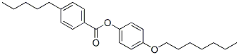 CAS#: 50802-53-4， 4-Pentylbenzoic Acid 4-(Heptyloxy)Phenyl Ester