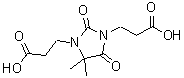 CAS#: 50807-41-5， 4,4-Dimethyl-2,5-Dioxoimidazolidine-1,3-Dipropionic Acid