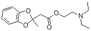 CAS#: 50836-12-9， 2-Diethylaminoethyl 2-Methyl-1,3-Benzodioxole-2-Acetate